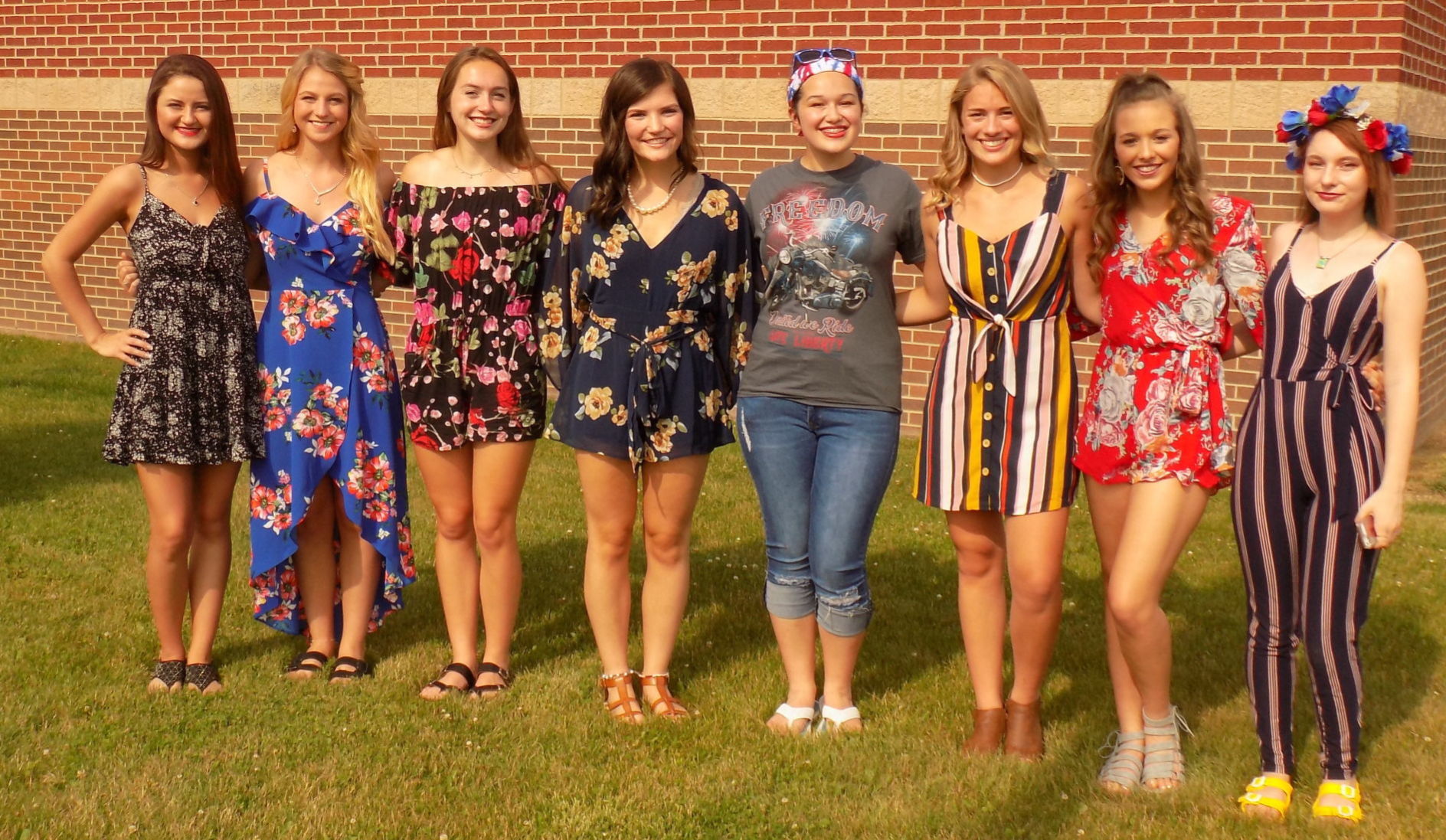 2019 Miss Garrett Pageant Contestants
